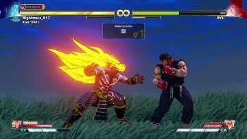 Street Fighter 5 CE Necalli V Skill 2 Punish