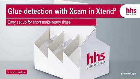 Xcam Glue detection Folding Carton (EN)
