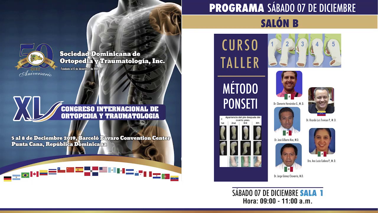 CURSO TALLER METODO PONSETI