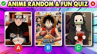 Famous 💯CHOOSE ONE BUTTON ANIME RANDOM & FUN QUIZ 👀😵 ANIME QUIZ. Profile