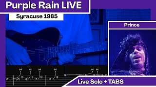 Prince's Purple Rain Solo | Live At Syracuse