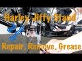 Harley Davidson Jiffy Kickstand Maintenance-Repair-Remove Spring-Grease | DIY