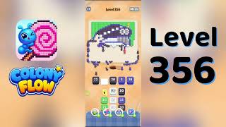 Colony Flow Level 356 Walkthrough | Full Gameplay | Solutionguruji