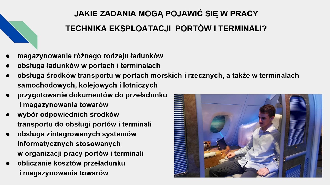 Technik eksploatacji portów i terminali prezentacja - YouTube