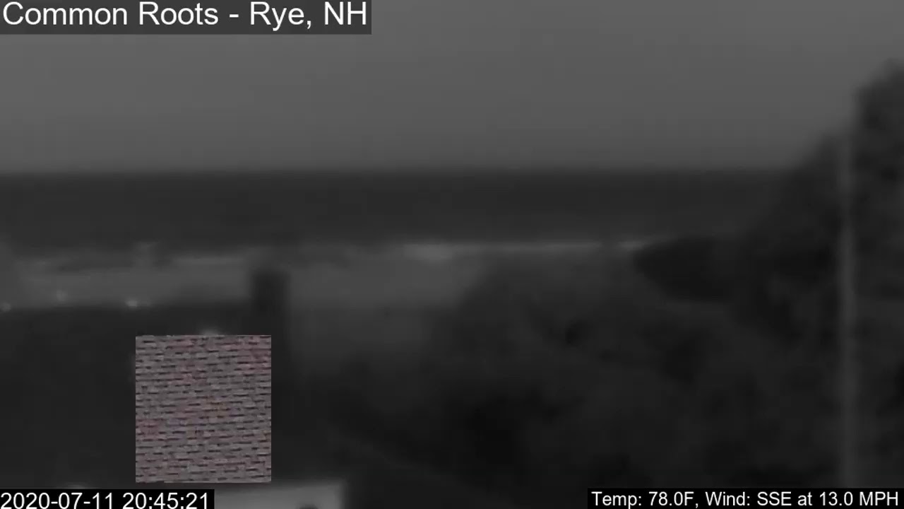 Common Roots Cable Beach, Rye NH Live Stream YouTube