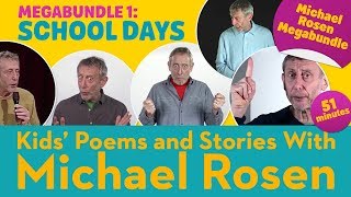 😶 School Days |😶 No Breathing 😶 Poetry Megabundle 1😶| Kids' Poems and Stories with Michael Rosen