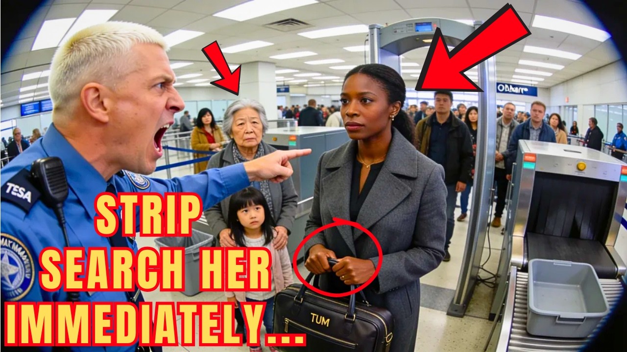 TSA Agent Demands Strip Search of Black CEO — Freezes When She Reveals Her Federal Badge