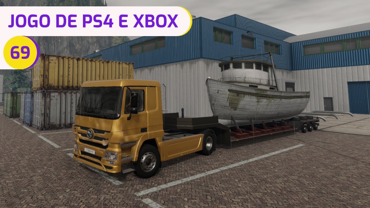 Jogo de Caminhão para PS4 e Xbox One