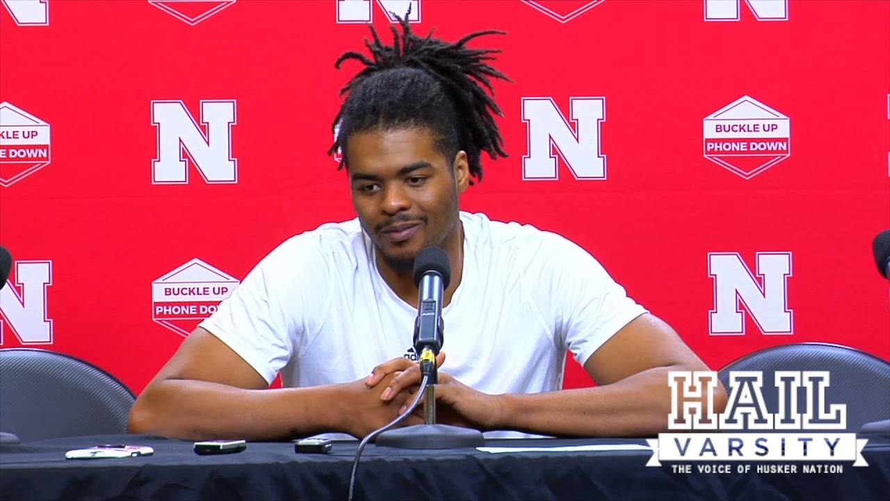 Nebraska Basketball Derrick Walker Talks Kansas State Loss, More YouTube