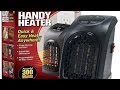 Мини Обогреватель Handy Heater 300 watts.Тест Портативного и Экономичного Тепловентилятора!