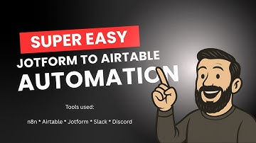 Connect Jotform to Airtable with n8n (and Message Slack and Discord)