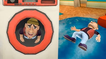 Scary Robber Home Clash - Gameplay Walkthrough - All Washed Up (Good Ending)