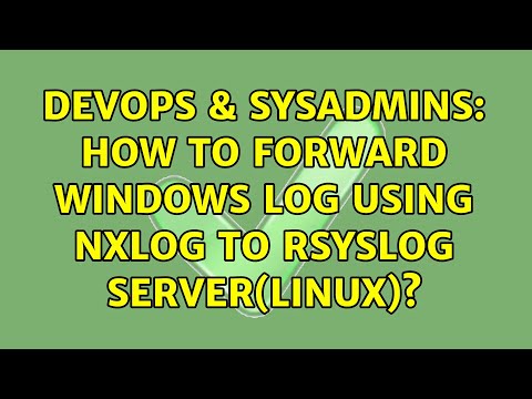 Video: Čo znamená Rsyslog?