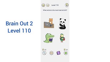 Brain Out 2 Level 110 Walkthrough