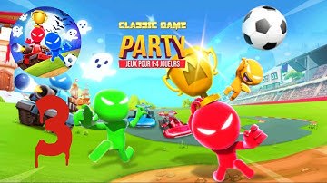 Stickman Party-Gameplay Part 124 Tournament Mode 1 2 3 4 Players Free Random MiniGames Update 3