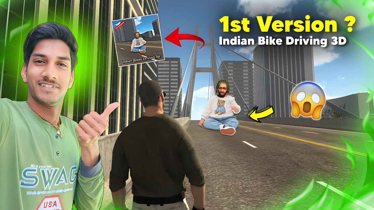 🤯 1st Version OF Indian Bike Driving 3D 🔥 - YouTube
