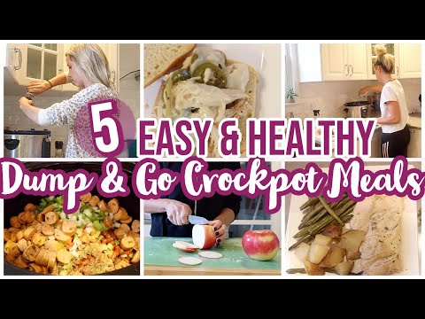 5-dump-&-go-easy-crockpot-meals-//-whats-for-dinner-//-healthy-+-budget-friendly-cook-with-me