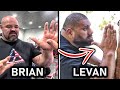 Brian shaw vs levan saginashvili hand size comparison