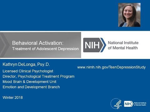 Behavioral Activation: Treatment of Adolescent Depression