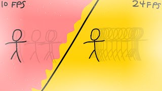 Trying to animate with 24 fps instead of 10 fps