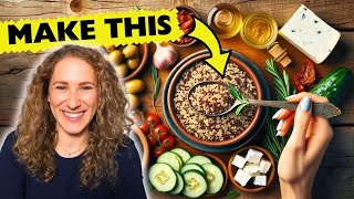 5Minute QUINOA BOWL (Mediterranean Diet Recipe)