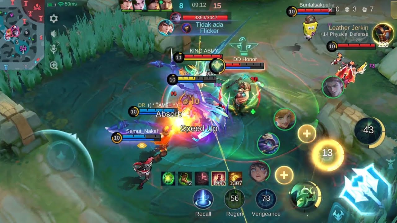 Ganggu buff Fanny, Ini perintah Belerick || Belerick MVP tanpa Kill. Ini baru Roam (Kata team) haha