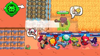 10000 IQ CHARLIE GADGET TROLLING CHROMATIC TEAMERS 🪀 Brawl Stars 2023 Funny Moments, Fails ep1271