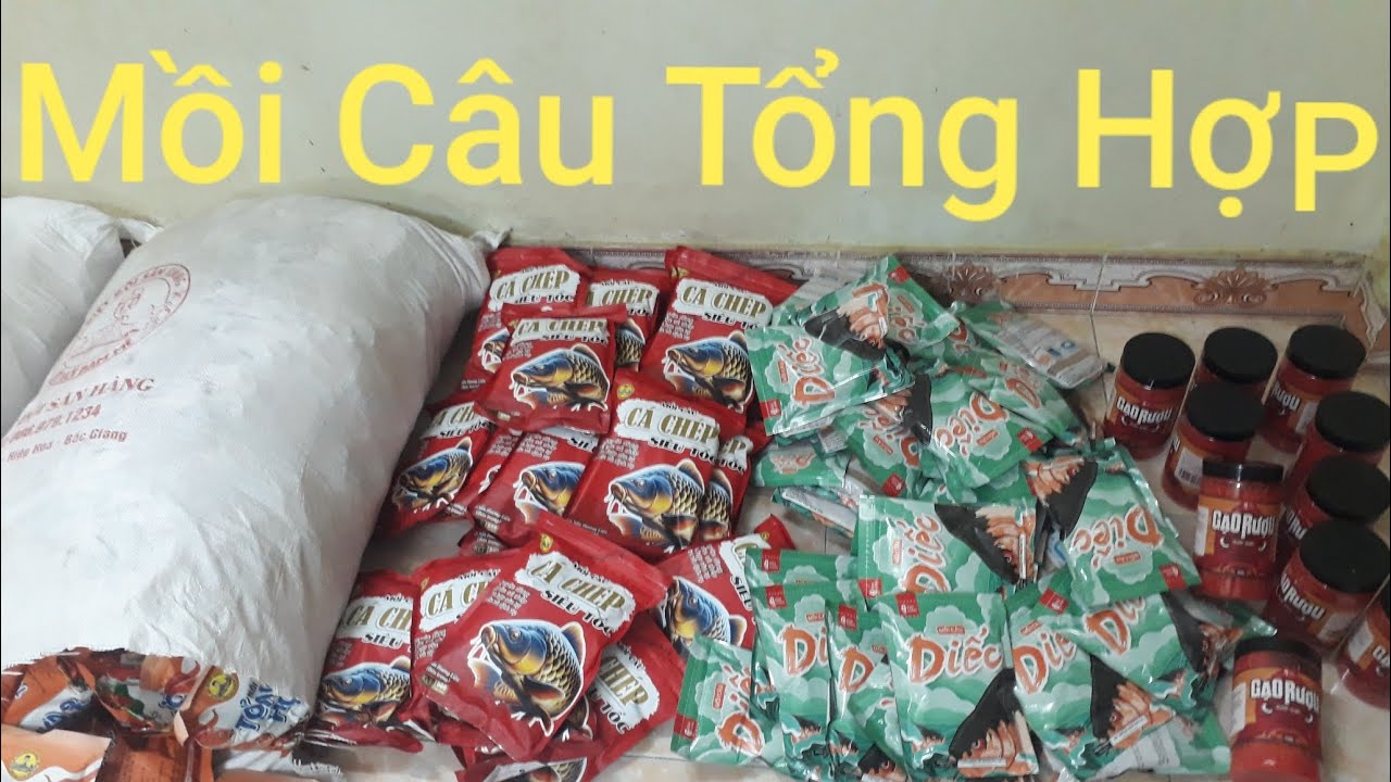 Bộ Mồi Câu Tổng Hợp: Chép Siêu Tốc Biệt Đội Săn Hàng, Mồi Diếc & Gạo Rượu KIM LONG | Dễ Dính Cá