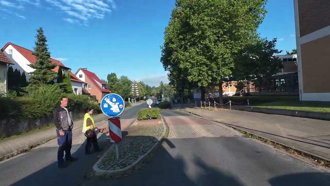 ASMR Bus Ride Through Northern Germany | Villages, Forest Roads & Autobahn A7