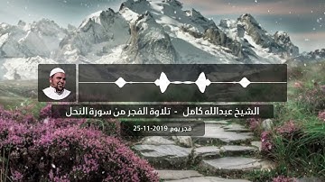 الذين كفروا وصدوا عن سبيل الله | الشيخ عبدالله كامل سورة النحل