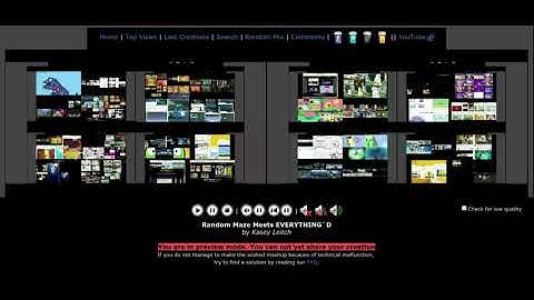 Random Maze Quadparison Twoparison