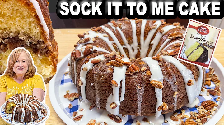 SOCK IT TO ME CAKE with Box Cake Mix, An Easy Bund...