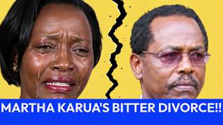 SO SAD💔! Inside Martha Karua's Bitter Divorce She Rarely Talks About