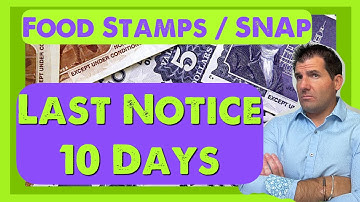 Final Warning - 10 Days, Your EBT Money Will Never be the Same