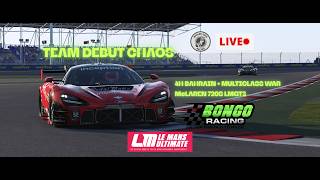 Bongo Racing Team Debut | 4H Bahrain Multiclass Chaos LIVE (LMU)