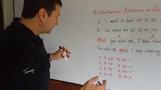 VI.3. SIMULTANEOUS ACTIVITIES IN PAST