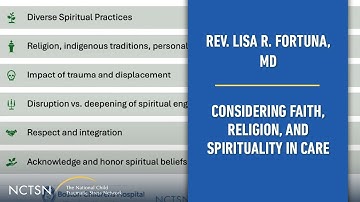 Considering Faith, Religion, and Spirituality in Care