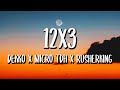 DEKKO x Micro TDH x Rusherking - 12x3 REMIX (Letra/Lyrics)
