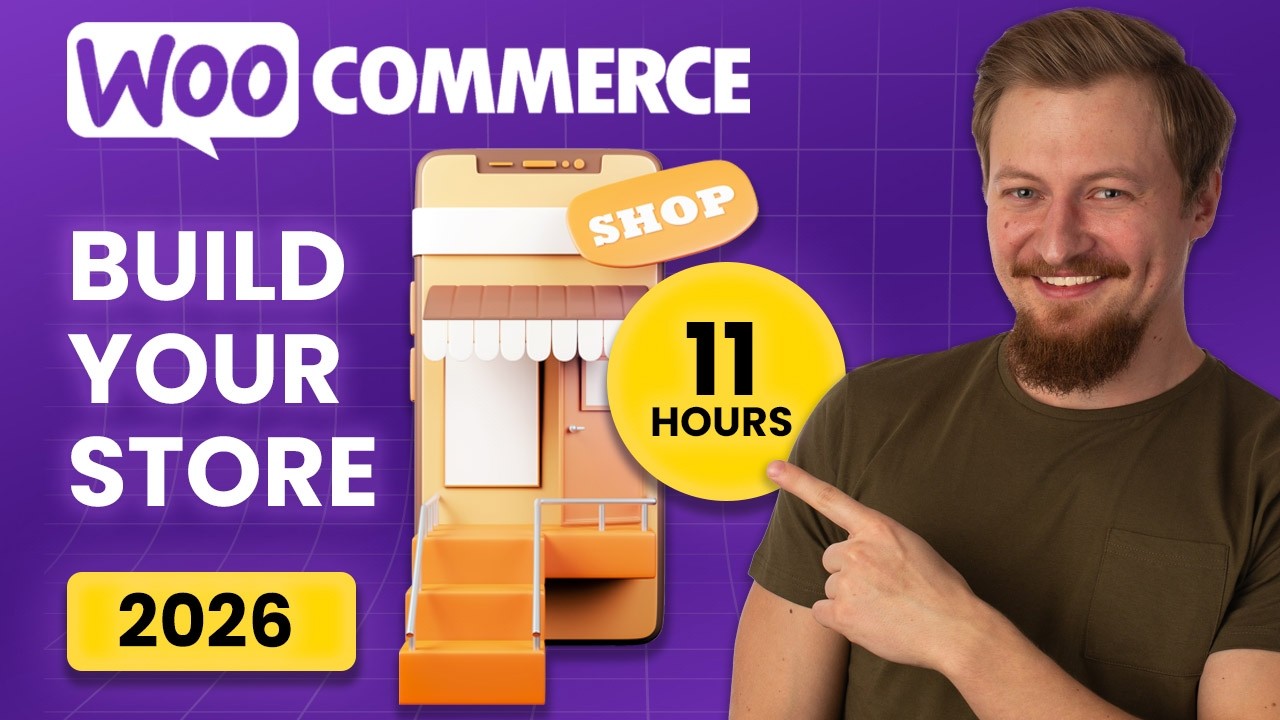 How to Start an Online Store | WooCommerce 11h Masterclass [Still Works ...