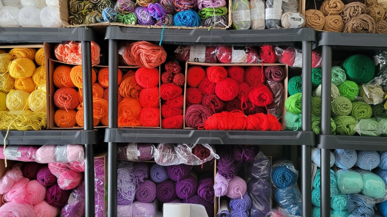 Spring Cleaning the Yarn Room