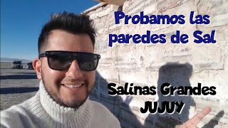 Probamos las paredes de Sal - Salinas Grandes - JUJUY