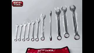 EFFTOOL15714 14PCS Combination Wrench Set