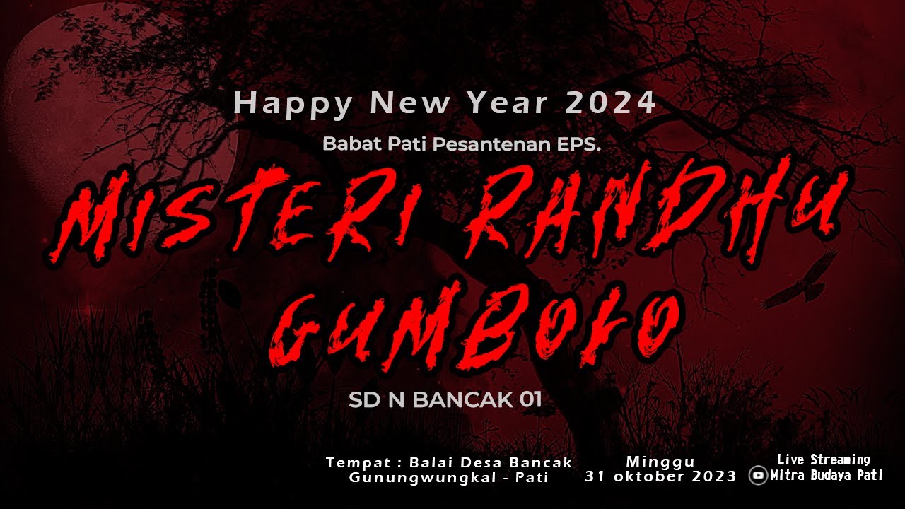 🔴🔵LIVE STREAM PENTAS SENI KETOPRAK SD N BANCAK 01 