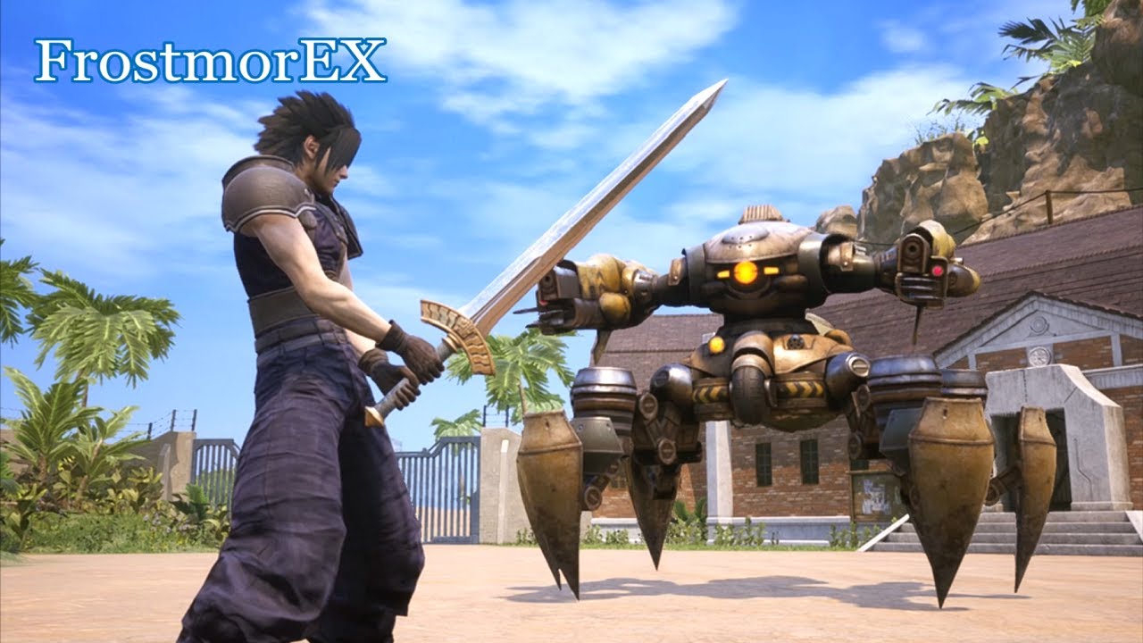 [OST] Crisis Core FF7 Reunion - Controlling The Iron Beast Reunion In-Game Extended Version