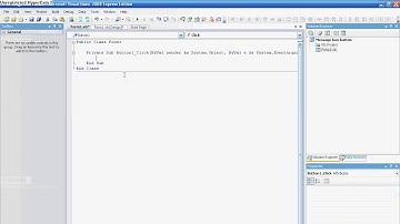 Visual Basic 20008 Express tutorial: Messagebox button