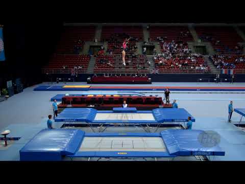 KOCHESOK Susana (RUS) - 2017 Trampoline Worlds, Sofia (BUL) - Qualification Trampoline Routine 2