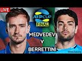 ATP Cup Final 2021 | Medvedev v Berrettini| Russia v Italy | GTL LIVE Tennis Watchalong