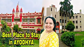 BEST PLACE TO STAY IN AYODHYA/AYODHYA TRIP/BEST HOTEL IN AYODHYA/BEST DHARMSHALA IN AYODHYA