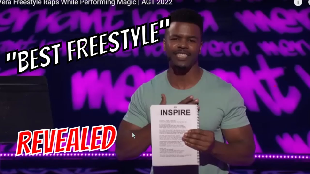 Trick Revealed - Mervant Vera Magical Freestyle Rap on AGT 2022