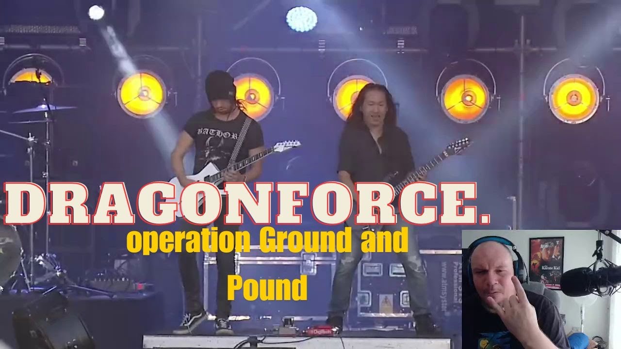 FIRST TIME REACTION TO DragonForce - Operation Ground and Pound (Live)